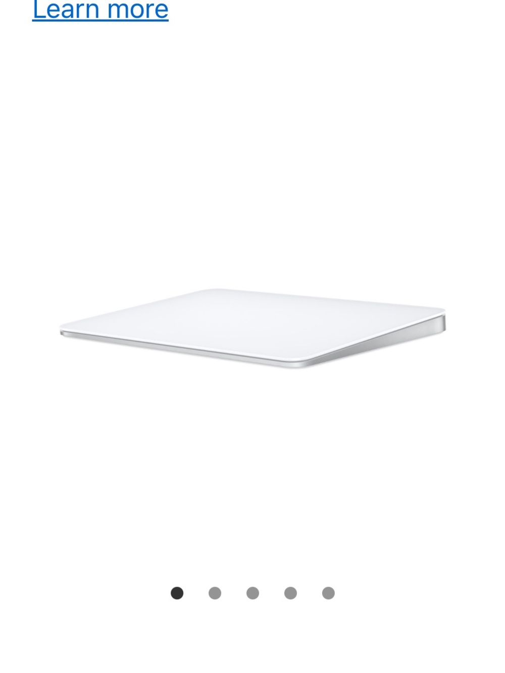 Apple Magic Trackpad 2 in White with Silver Trim UNUSED BRAND NEW